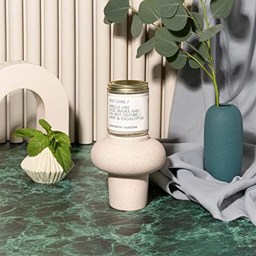 Anecdote Candles – Self Care Glass Jar Candle – Mint And Eucalyptus – Coconut Soy Wax – Funny Non Toxic Scented Decorative Candles For Women Men And Home – 7.8 Ounces #TOP2