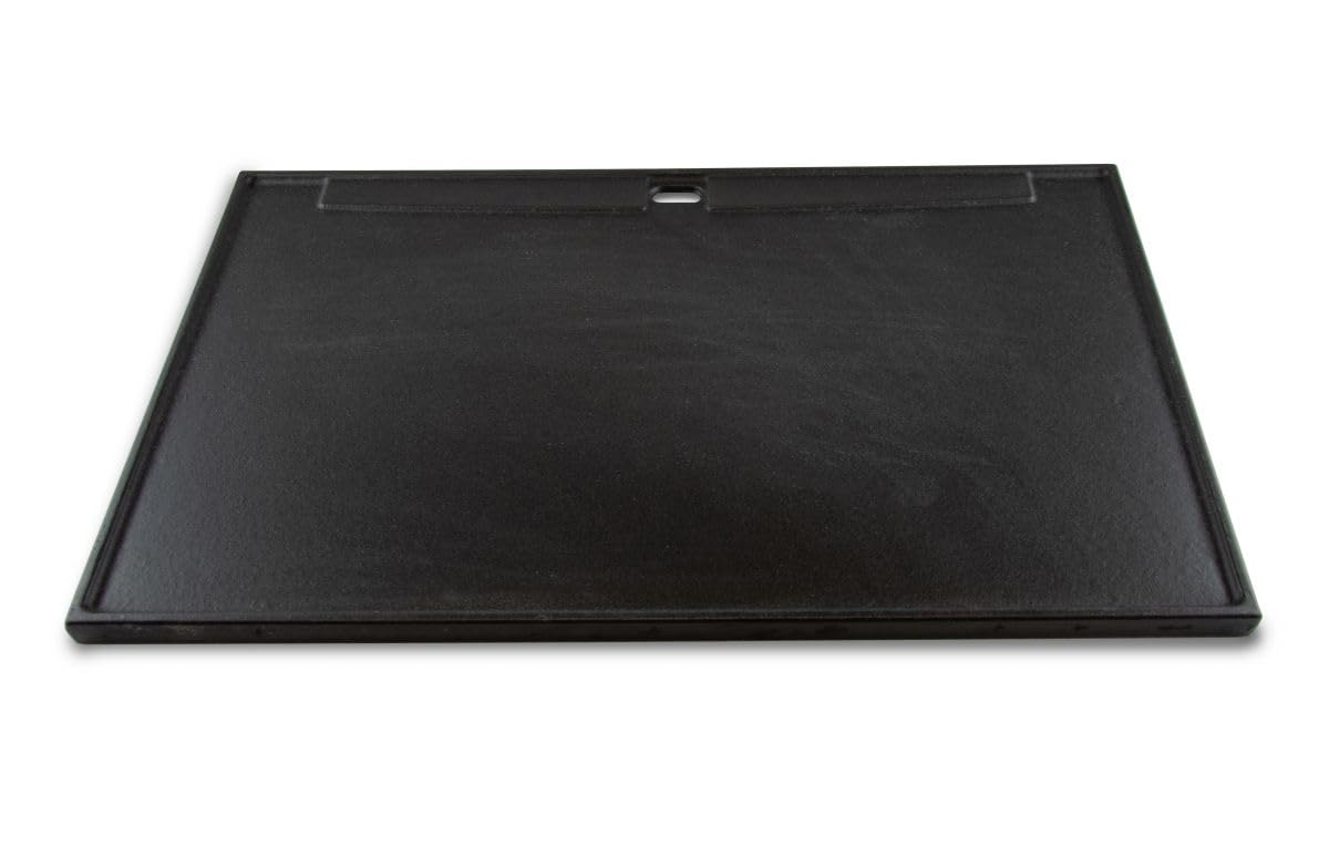 Gusseisen-Grillplatte (Wendeplatte) 44,4 x 26 cm, emailliert für Weber Spirit E210 ab Baujahr 2013 von Ihrem Grillrostprofi