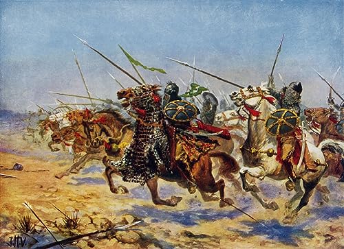 Toile Cavalerie de Shahrbaraz John Harris Valda 60x90cm poster impression salon