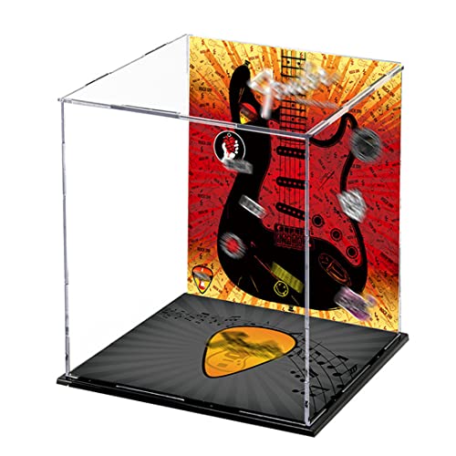 MOCOA Acryl Vitrine für Lego 21329 Ideas Fender Stratocaster,3mm Acryl Staubdicht Vitrine für Lego 21329 Vitrine (Lego… – Bild 6