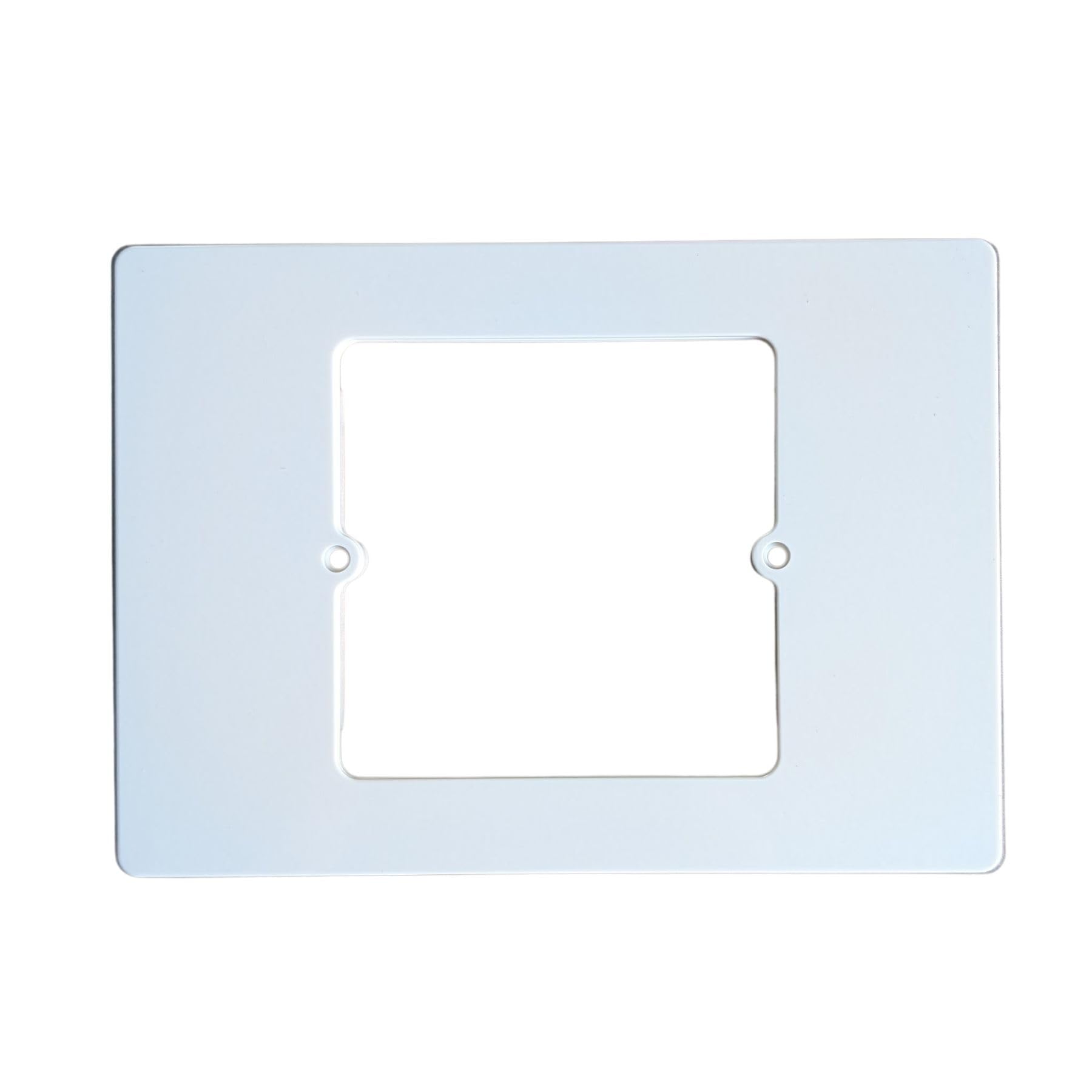 10 Kit Placca Adattatore 503 a 502 Bianco, Convertitore 503 a 502, Supporto Riduttore Slim 3.5mm, Per Installazione Termostati Smart o Moduli Quadrati 86x86, Vite Incluso
