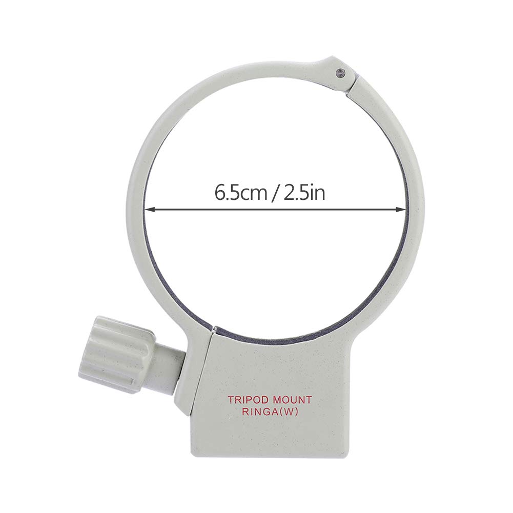 Delaman Anello di Montaggio per Treppiede, Supporto del Collare del Treppiede in Lega di Alluminio per 70-200mm f4 / f4l Is USM