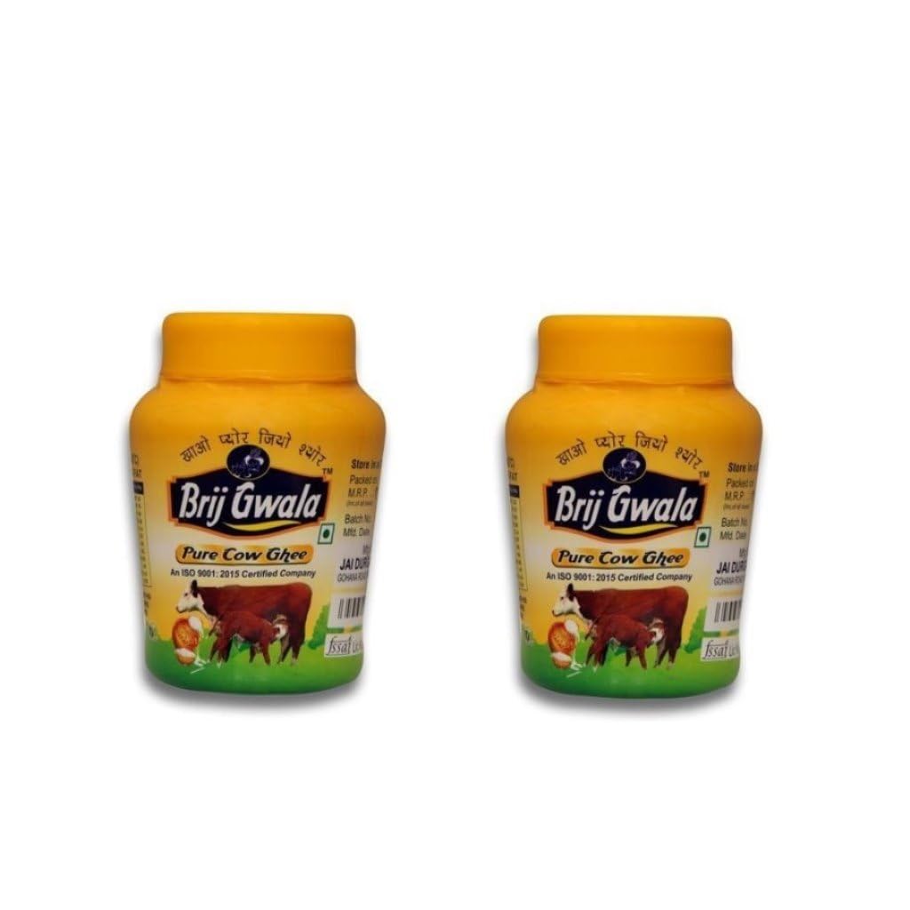 See full amazon price history chart for Brij Gwala Pure Cow Desi Ghee || Made Traditionally from Curd ||Pure Cow Ghee for Better Digestion and Immunity 500 ml jar -2 Brij Gwala Pure Cow Desi Ghee || Made Traditionally from Curd ||Pure Cow Ghee for Better Digestion and Immunity 500 ml jar -2 (B0C96S16H2) Amazon Price History, Amazon Price Tracker