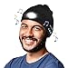 Produktbild Bluetooth Beanie Mütze,LED Hut USB aufladbare Caps Wireless Bluetooth 5.0 Freisprech-Funktion Musik Kappe Headset für Outdoor-Sport, Skifahren, Laufen, Skaten