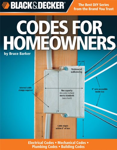 Codes for Homeowners: Your Photo Guide to: Electrical Codes, Plumbing Codes, Building Codes, Mechanical Codes (Black & Decker)