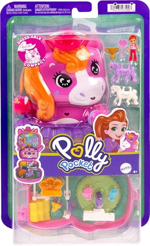 Polly Pocket JCR39 Dolls And Playset, Pony Rodeo Compact thumb #5