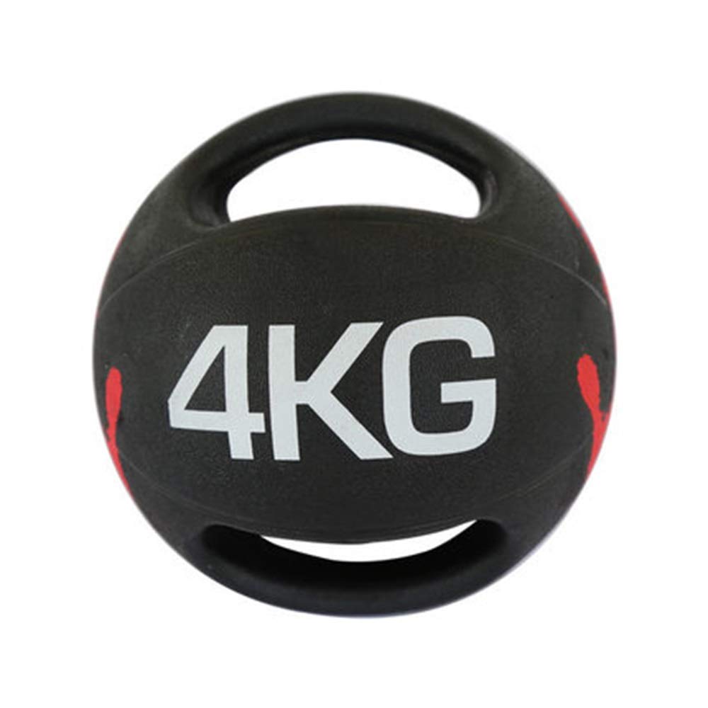 Pelota Medicinal Binaural Bolas De Medicina, Pelota De Goma Maciza, La Aptitud del Entrenamiento del Equilibrio Bouncy Ball, Coloridas Bolas De Gravedad, 3kg, 4kg, 5kg, 6kg, 7kg, 8kg, 9kg, 10kg