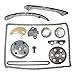 Timing Chain Kit & Camshaft Gear Fit For Mazda 3, 6, CX-7 2.3 MPS - L3K911316, L3K9-12-4XOC, L3K9-12-4XOC9U, L3K9124XOC Camshaft Adjuster