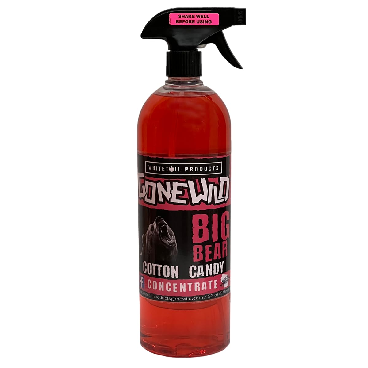 Whitetail Products Gone Wild Bear Attractant 10x Cotton Candy Super Concentrate