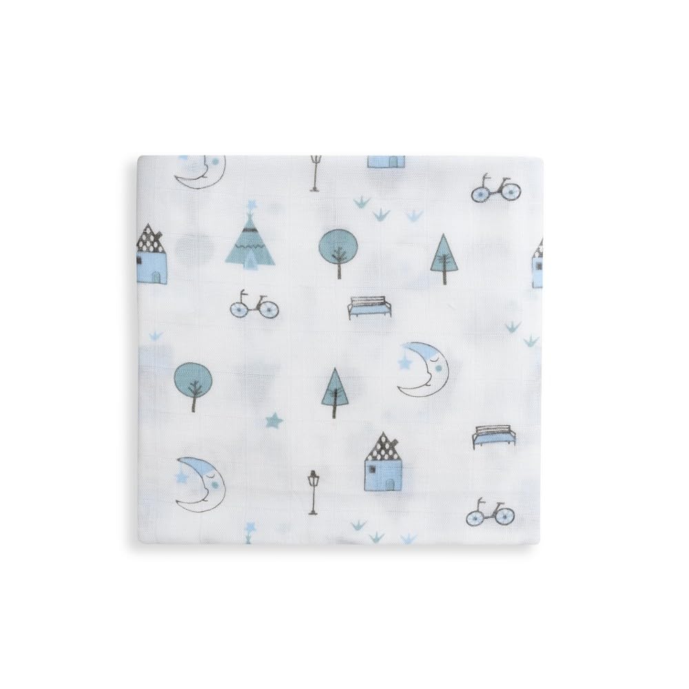 Interbaby Muselina Bambu Bebe 55x75cm | Gasas para Bebes Recien Nacidos, Lactancia, Toalla, Manta | Muselinas Bebe Cómoda, Suave, Transpirable