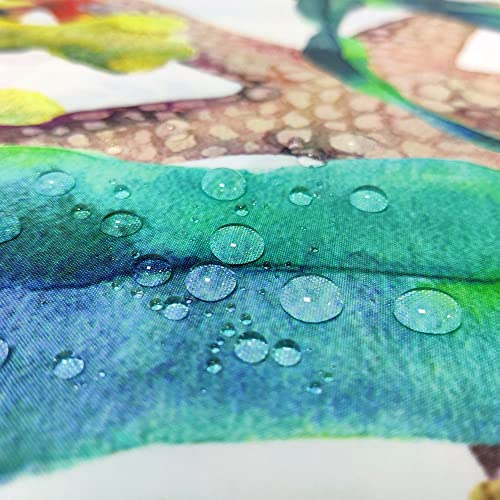 Uokiuki Funny Cat Fabric Shower Curtain, Cool Scuba Diving Cat Shower Curtain For Bathroom, Tropical Fish Coral Underwater Sea Ocean Animal Shower Curtain With Hooks 69 X 70 Inch #TOP4