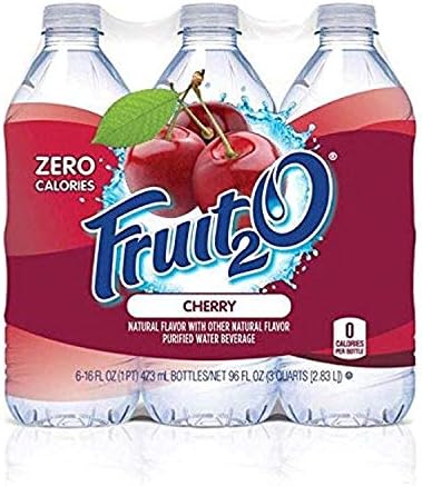 Amazon.com : Fruit2O Zero Calorie Flavored Water 20 Piece Variety Pack ...