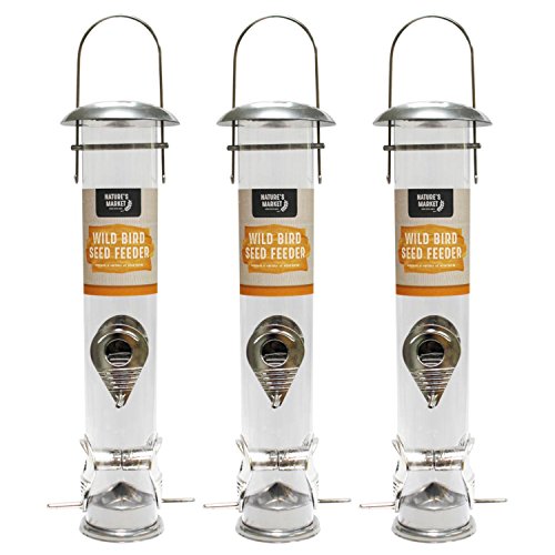 Bonnington Plastics Kingfisher/Natures Market BF021 - Comedero para Semillas (Tamaño Grande)