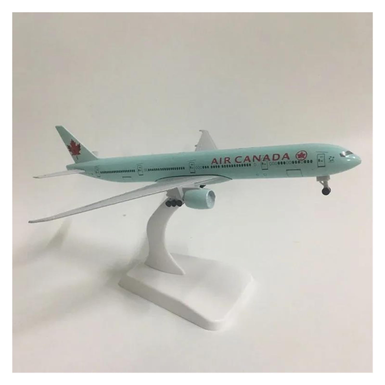 Avión a Escala 20cm1:300 para Air Canada Boeing 777, Modelo de avión, Modelo de avión de Metal Fundido a presión, Adecuado para exhibición