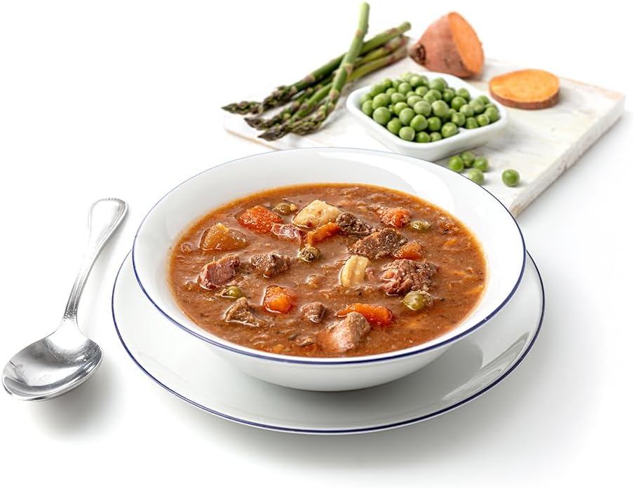 Beef Stew with Sweet Potato High Protein Ready Meal | Camping, Hiking, Gym