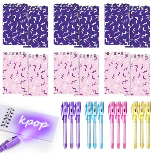 Carnets violets et stylos invisibles Eaasty, le cadeau romantique idéal pour fan de Kpop