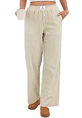 Apricot White Wide Stripe