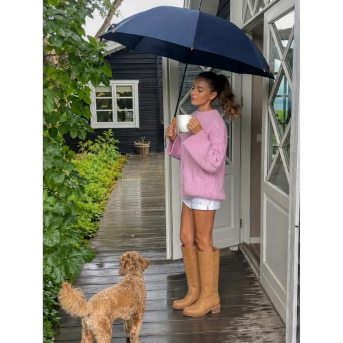 VBDB Knee High Boots for Women – Square Toe, Wide Calf, Pull‑On, Low Chunky Block Heel – Comfortable Daily Work & Casual Boots angle 2