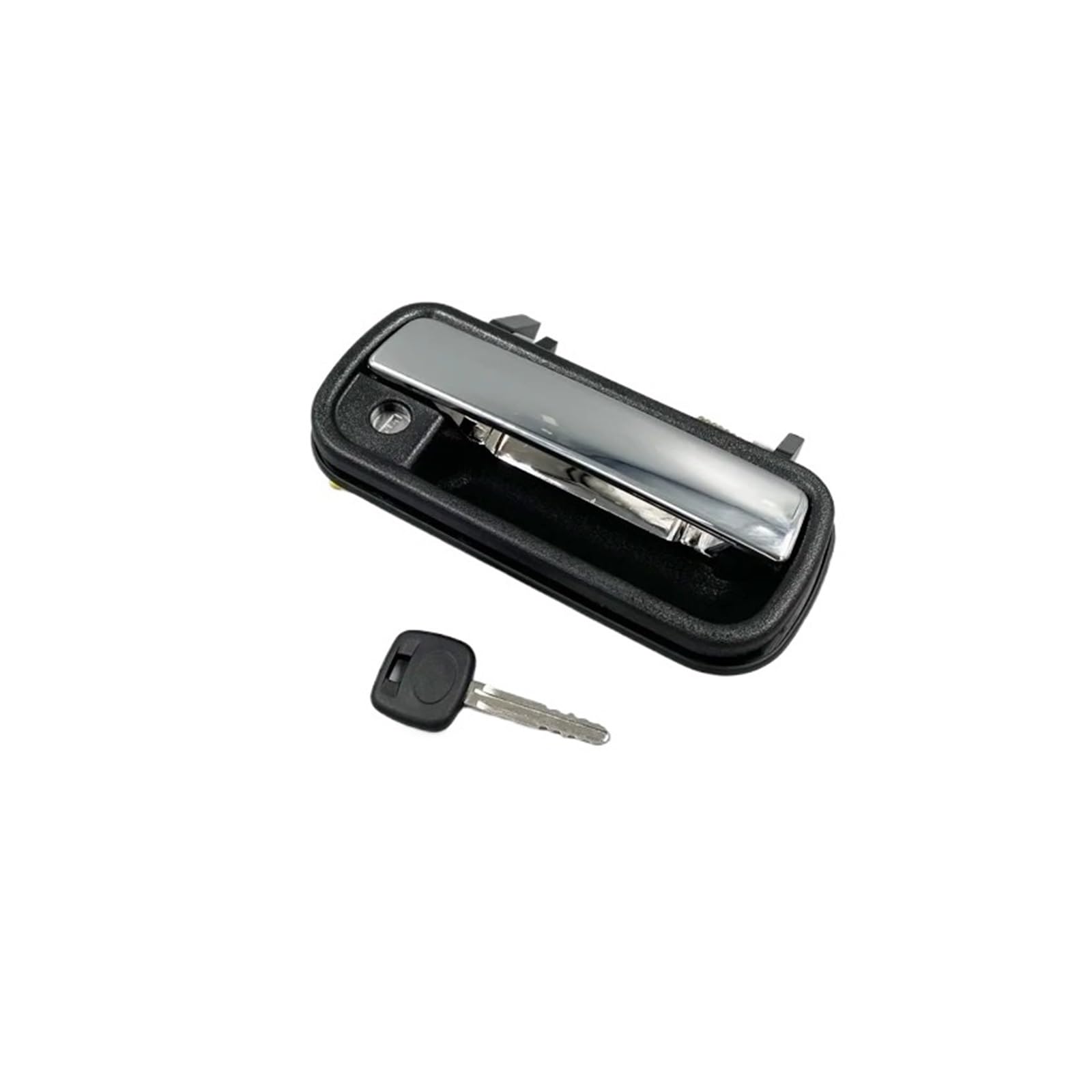 SAUANMNKTP Exterior Door Handle for Car for Toyota Hilux Pickup Rn85 1988-1998 Front Door Outer Handle with Lock and Key Cylinder(Right with Key)