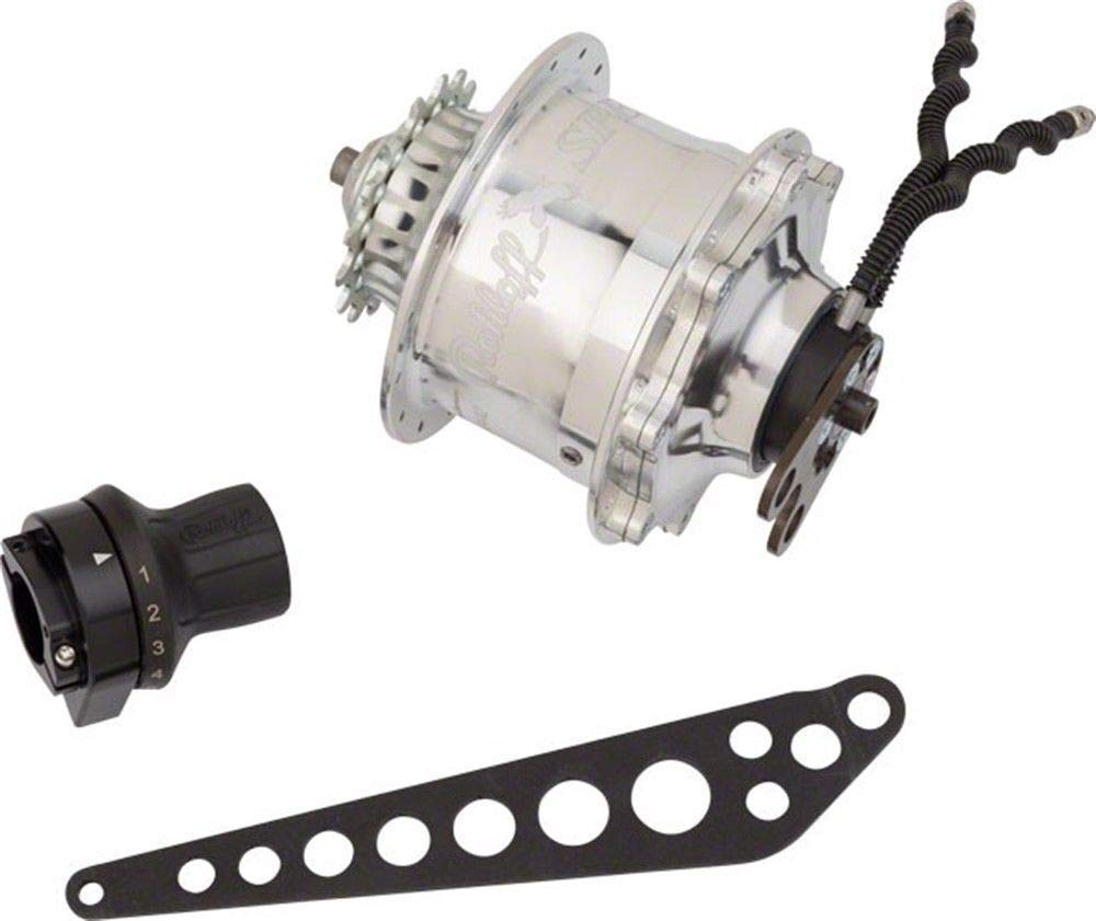 Rohloff Speedhub, 14 Speeds, 16t cog, Silver, QR | Rohloff 14-Speed Speedhub