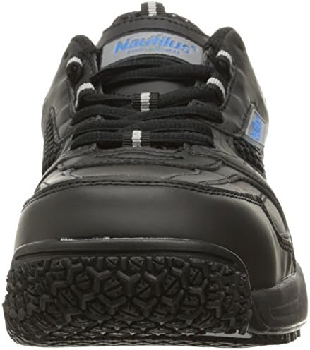 Nautilus Safety Footwear Men's Nautilus 2111 Slip Resistant Safety Toe Athletic Industrial & Construction Shoe, Black, 14 2E US | Image 1