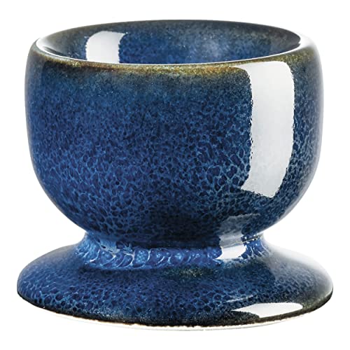 Bloomingville Birdy Eierbecher Blau - Steingut Keramik Set