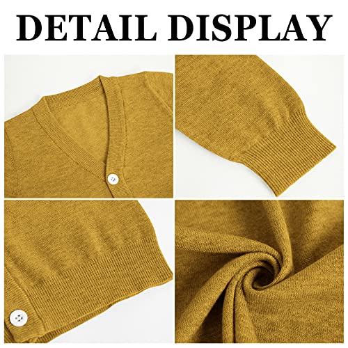 Baby Boys Girls V-Neck Cardigan Kids Button Up Long Sleeve Knitted Sweater Jacket For Infant Toddler #TOP5