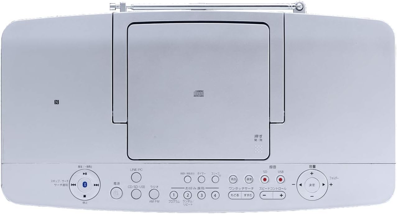 Toshiba Aurex TY-AH1000 Top Panel Controls