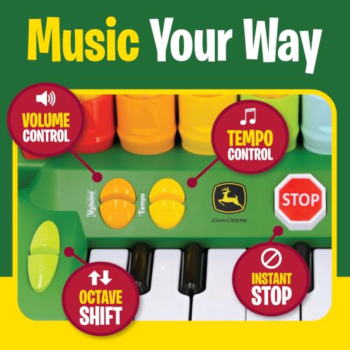 John Deere Farmer's Musical Piano by John Deere - Image 4