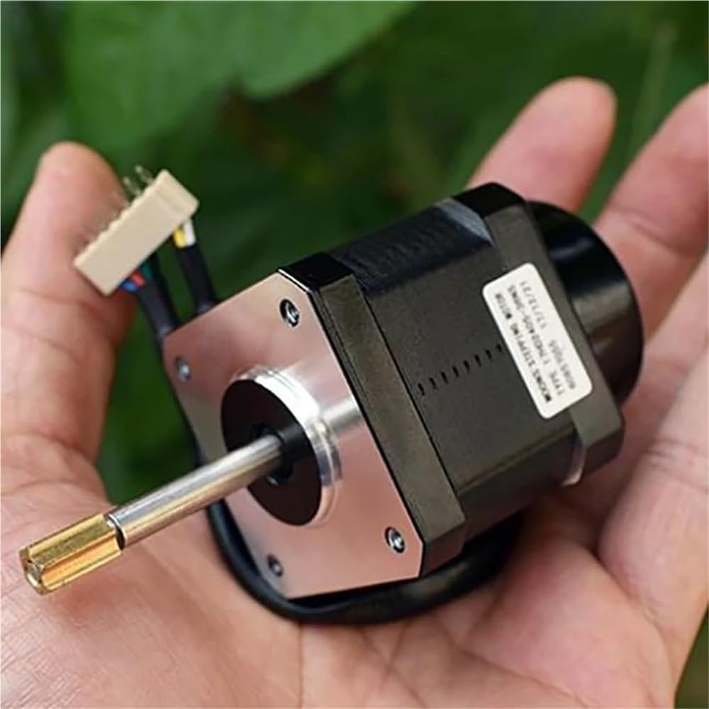 Motore per Apparecchiature Satellitari - Avviatore Elettronico Passo-Passo 2 Fasi, 4 Fili, 42 CC, 0,25 NM, Motore Passo-Passo di Precisione di 1,8 Gradi Motorino di avviamento per Auto