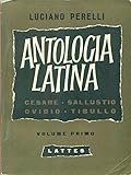 Antologia latina volume primo