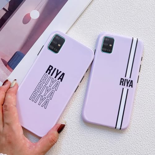 Image of COLORflow Back Cover Compatible with Samsung Galaxy A71 | Ombre Color Customized | Glossy Armoured Bumper with Camera Protection Back Cover Compatible with Samsung Galaxy A71