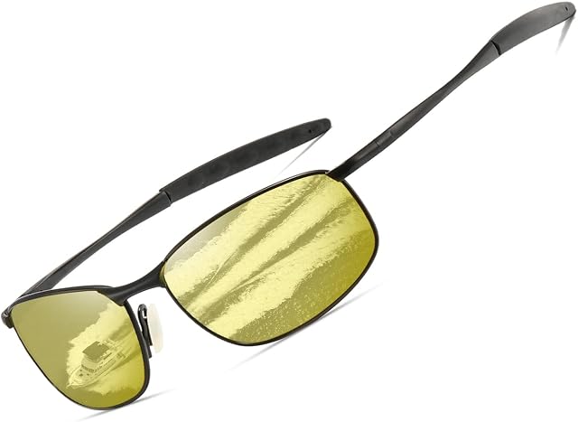 kimorn Polarized Sunglasses For Men Retor Rectangle Frame Classic Sun Glasses K0535