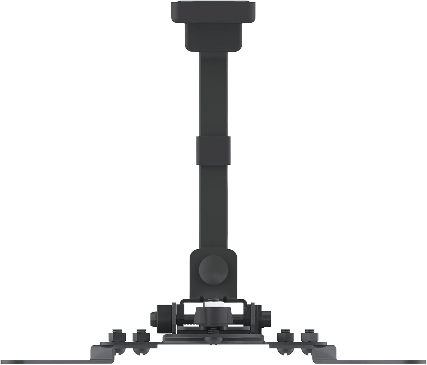 MANHATTAN Universal Wall Mounted TV Hardware Flat Panel TV Arm Single Arm Black 461399