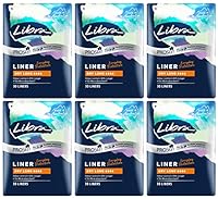 Libra ProSkin Dry Long 30 Liners (Bulk Pack of 6)