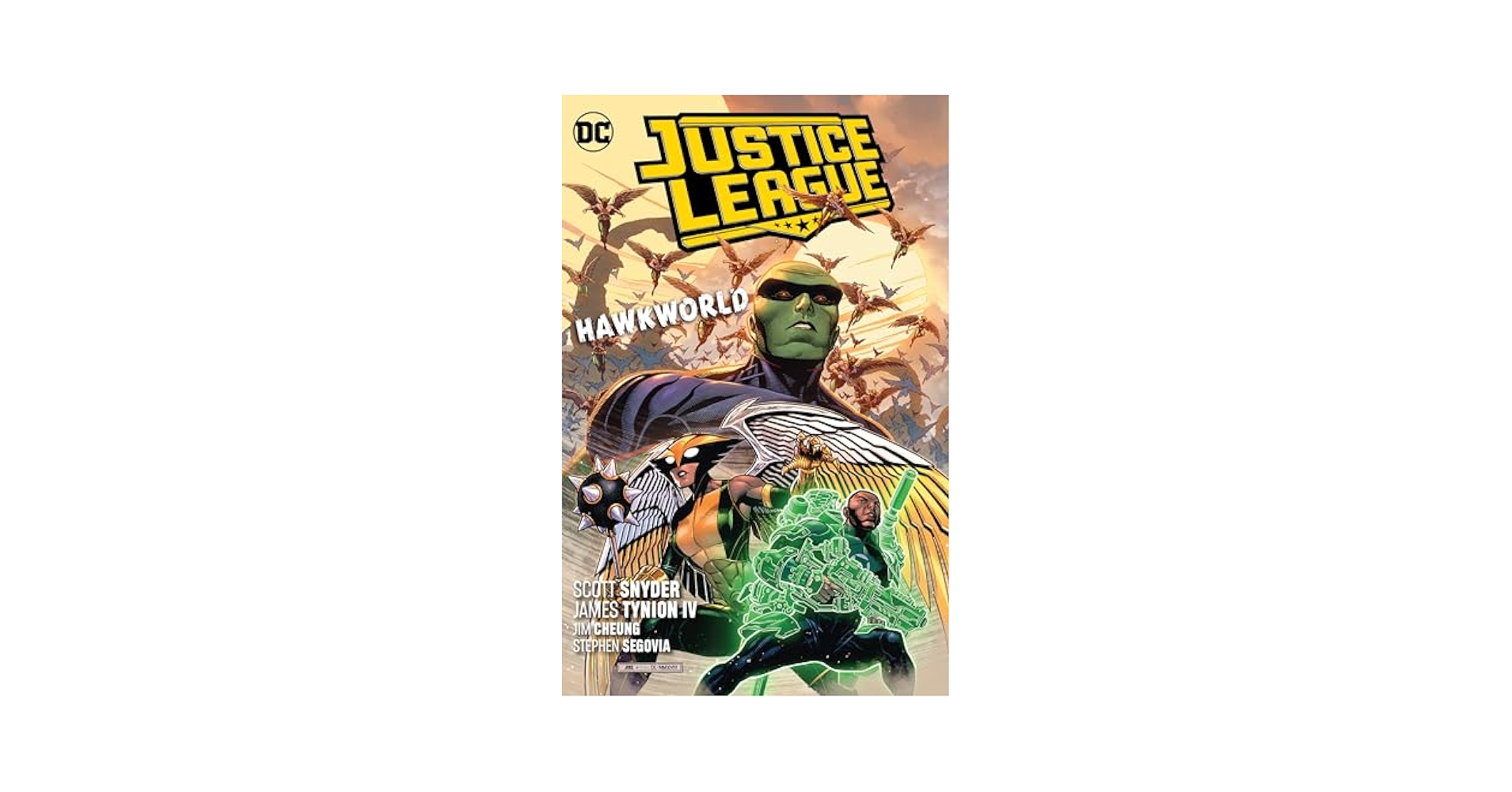 洋書・アメコミ ジャスティス・リーグ ホークワールド3巻 Amazon.com: Justice League Vol. 3: Hawkworld: 9781401291389