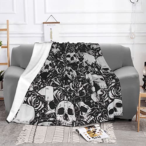 Gothic Soft Blankets For Women Fleece Blanket For Couch Bed Throw Blanket Lightweight Flannel Cozy Blanket All Season 50X60 #TOP1