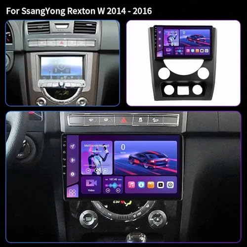 Pantalla Android Auto para SsangYong Rexton W: viaja conectado sin cables 2