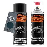 Basislack und 2K / 2 Komponenten Klarlack sind optimal aufeinander abgestimmt und der Garant für eine hochglänzende Lackierung mit bestem UV- und Witterungsschutz.