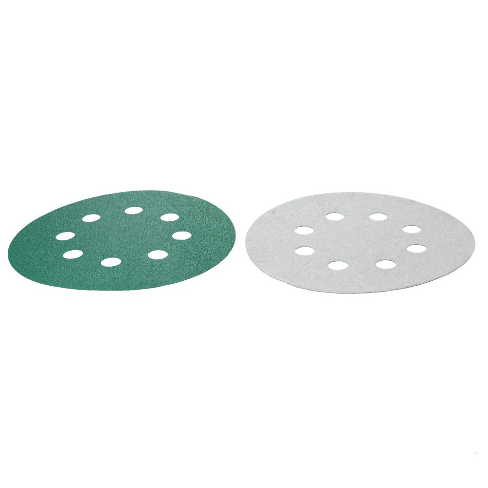 Utoolmart 5 8 Hole Hook and Loop Sanding Discs 40 Grit Aluminum Oxide