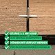 Fliesenkreuze zum Verfugen, 1000 Stück, 1 mm Stärke, in Weiß, aus Kunststoff, Fugen Kreuz für gleichmäßigen Abstand, Fliesenabstandshalter, Fliesen Abstandshalter, Fliesen Kreuz, Kunststoffkreuze Tile