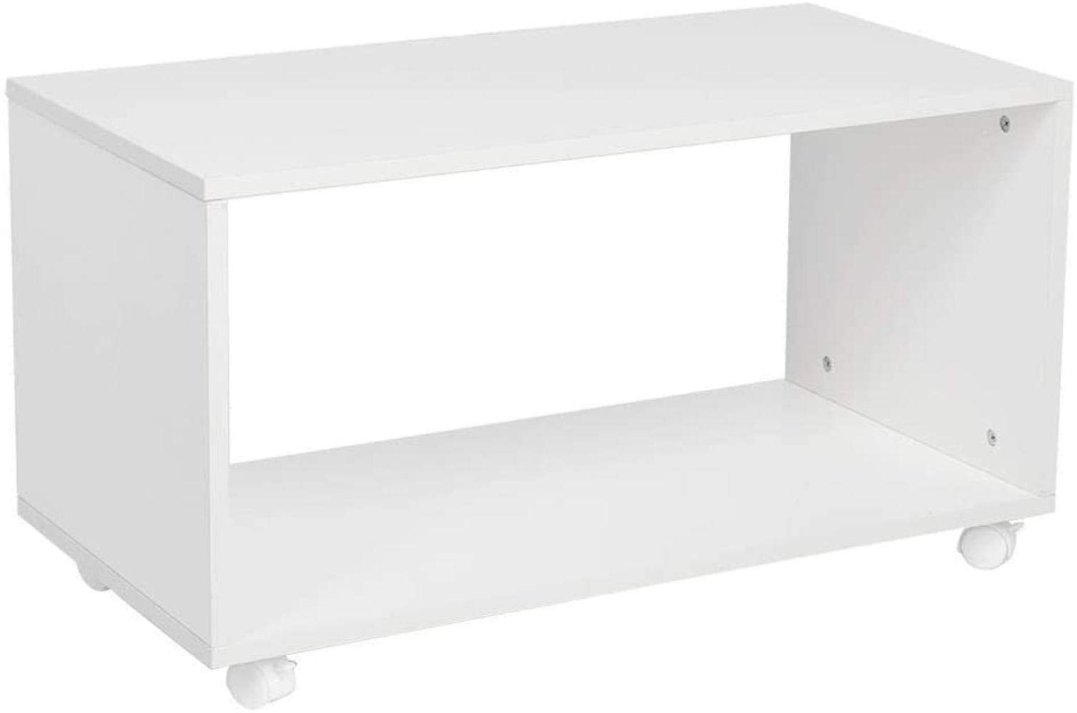 Bout de canapé en bois mobile meuble de rangement salon chambre