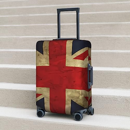Housse de bagage britannique chic L | Protection extensible premium