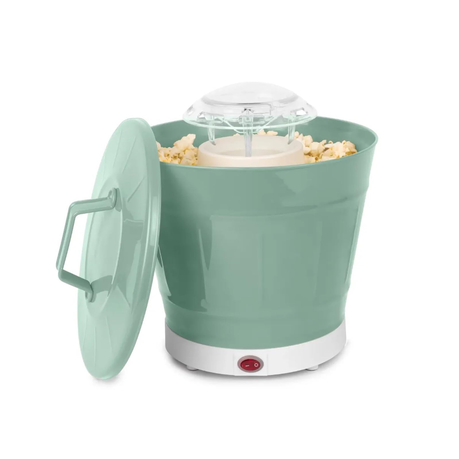 Macchina per popcorn Macchina for popcorn professionale con ad aria calda e secchiello for uso domestico