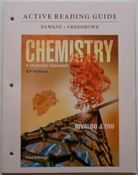 Unknown Binding Active Reading Guide for AP Chemistry: A Molecular Approach Third Edition Book