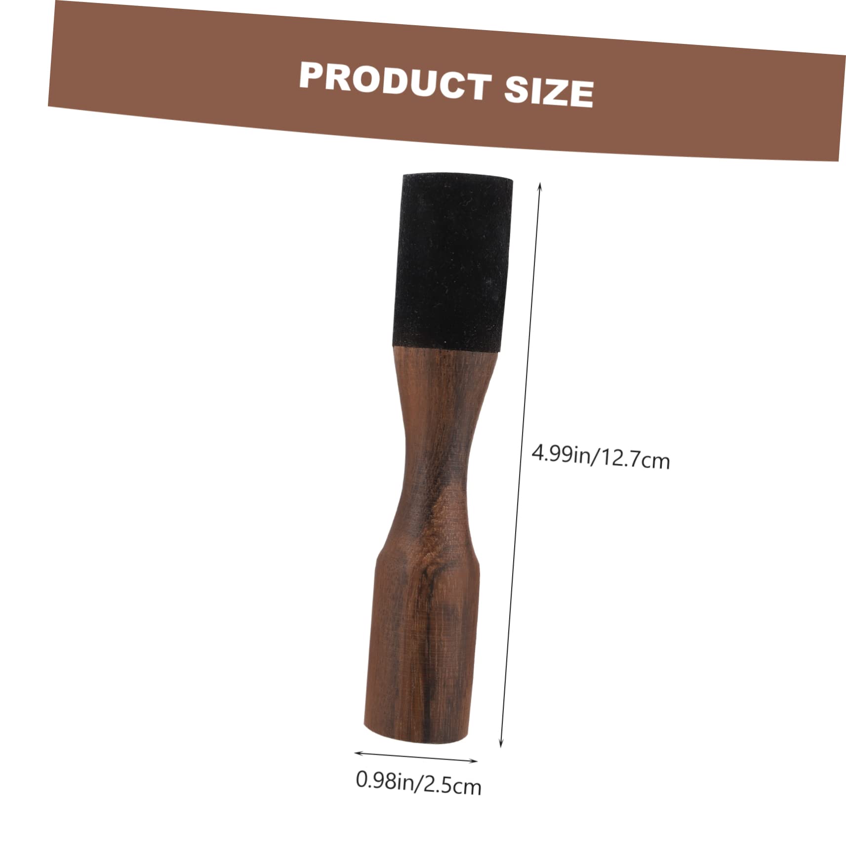 HANABASS 2Pcs Singing Bowl Mallet Wooden Stick for Meditation Yoga Durable Sound Bowl Accessories for Chanting Relaxation Various Spaces