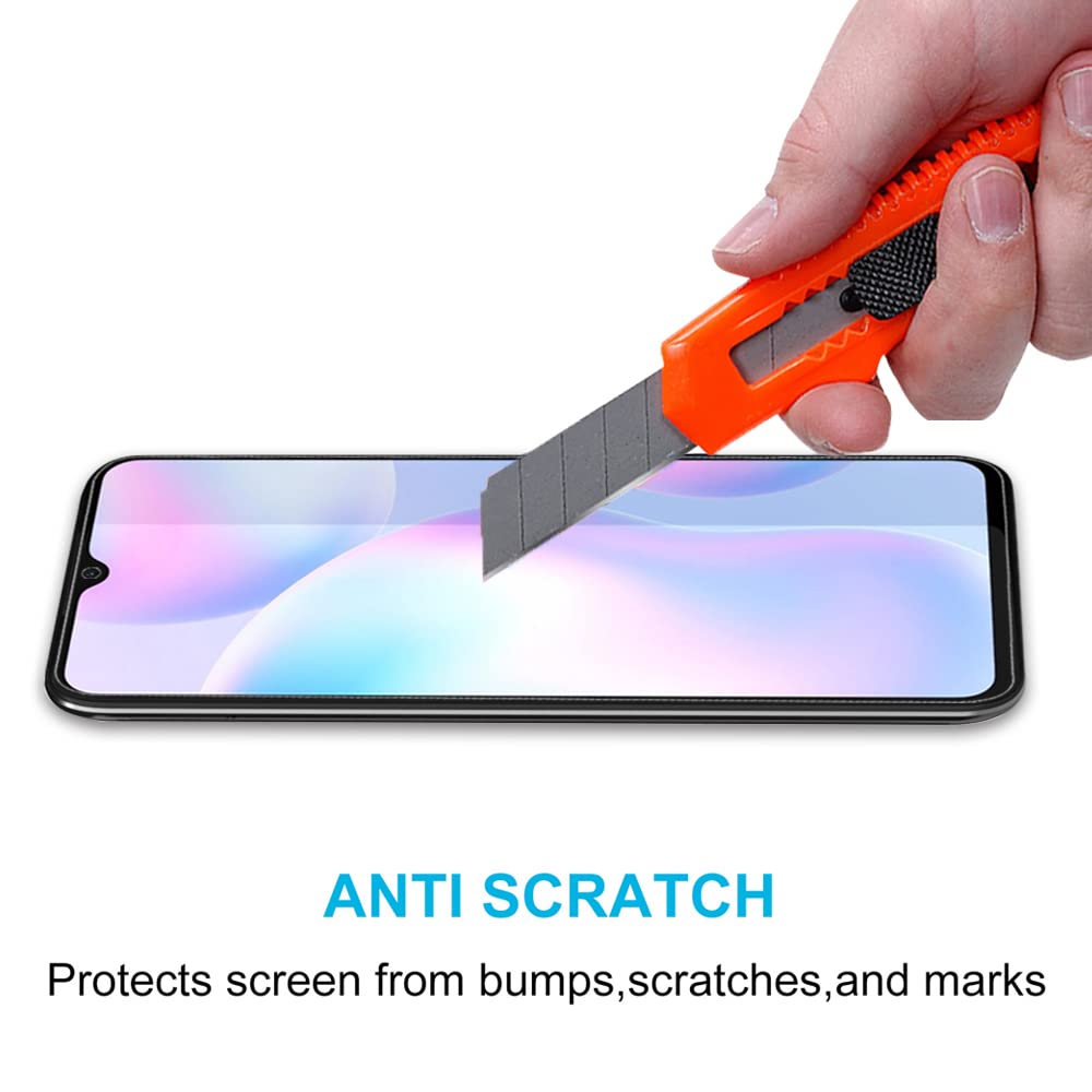 Didisky 2 Pezzi Pellicola Protettiva in Vetro Temperato per Xiaomi Redmi Note 8 PRO, Protezione Schermo [Tocco Morbido ] Facile da Pulire, Facile da installare, Trasparente