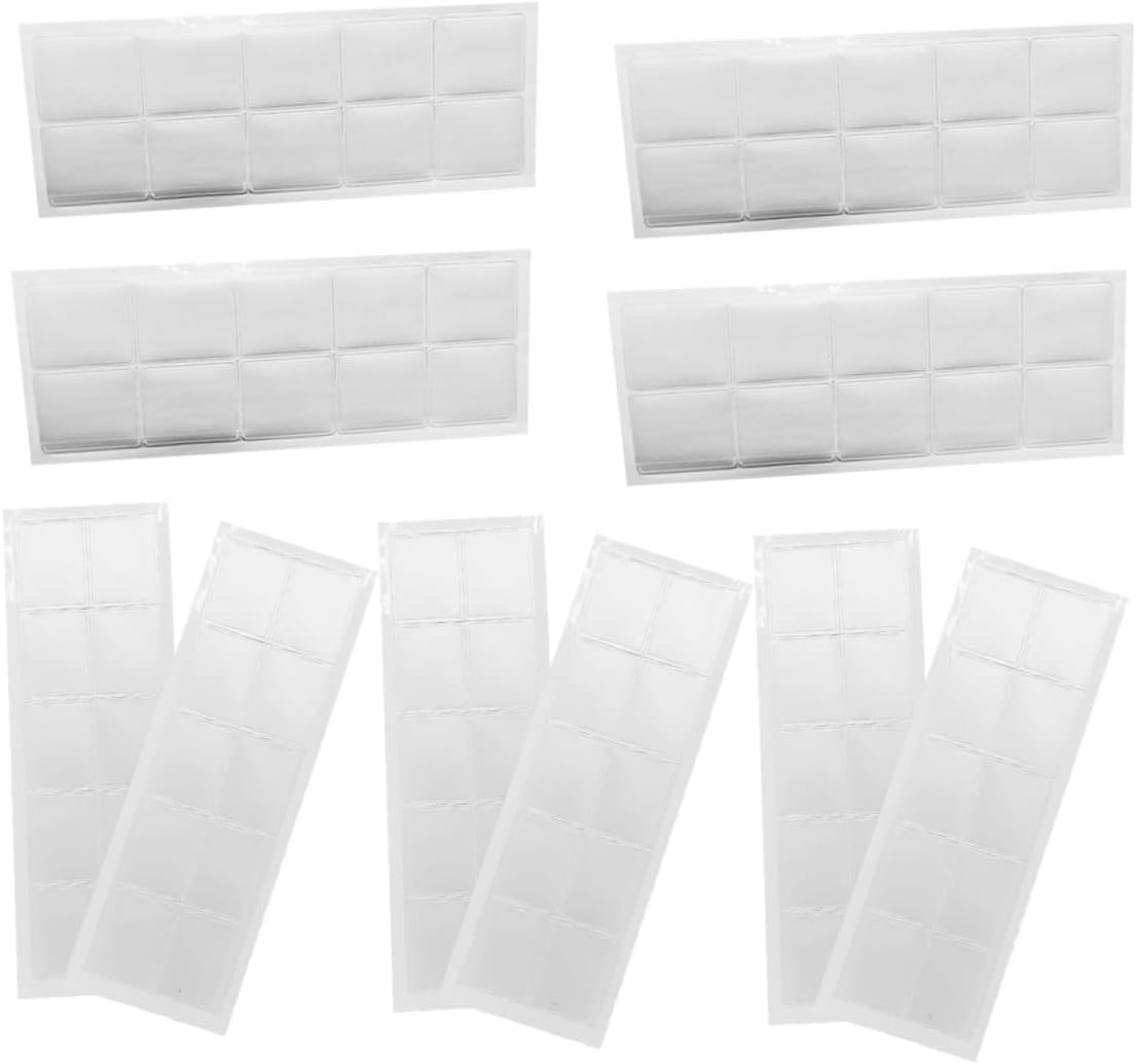 TEHAUX 30sheets Necklace Display Bag Self-adhesive Chain Pockets Jewelry Packaging Multi-functional Jewelry Making Supplies