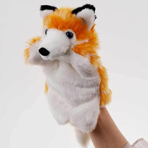 Miniatura 4 de Marionetas de mano de zorro, juguetes de animales de peluche para imaginativos juegos de simulación, regalos para niños