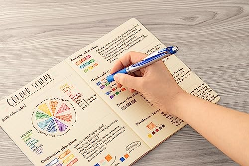 Pentel Bl77-Co Energel Xm Retractable Gel Pen With 0.7 Mm Tip, 0.35 Mm Line Width - Blue, Pack Of 12 #TOP3